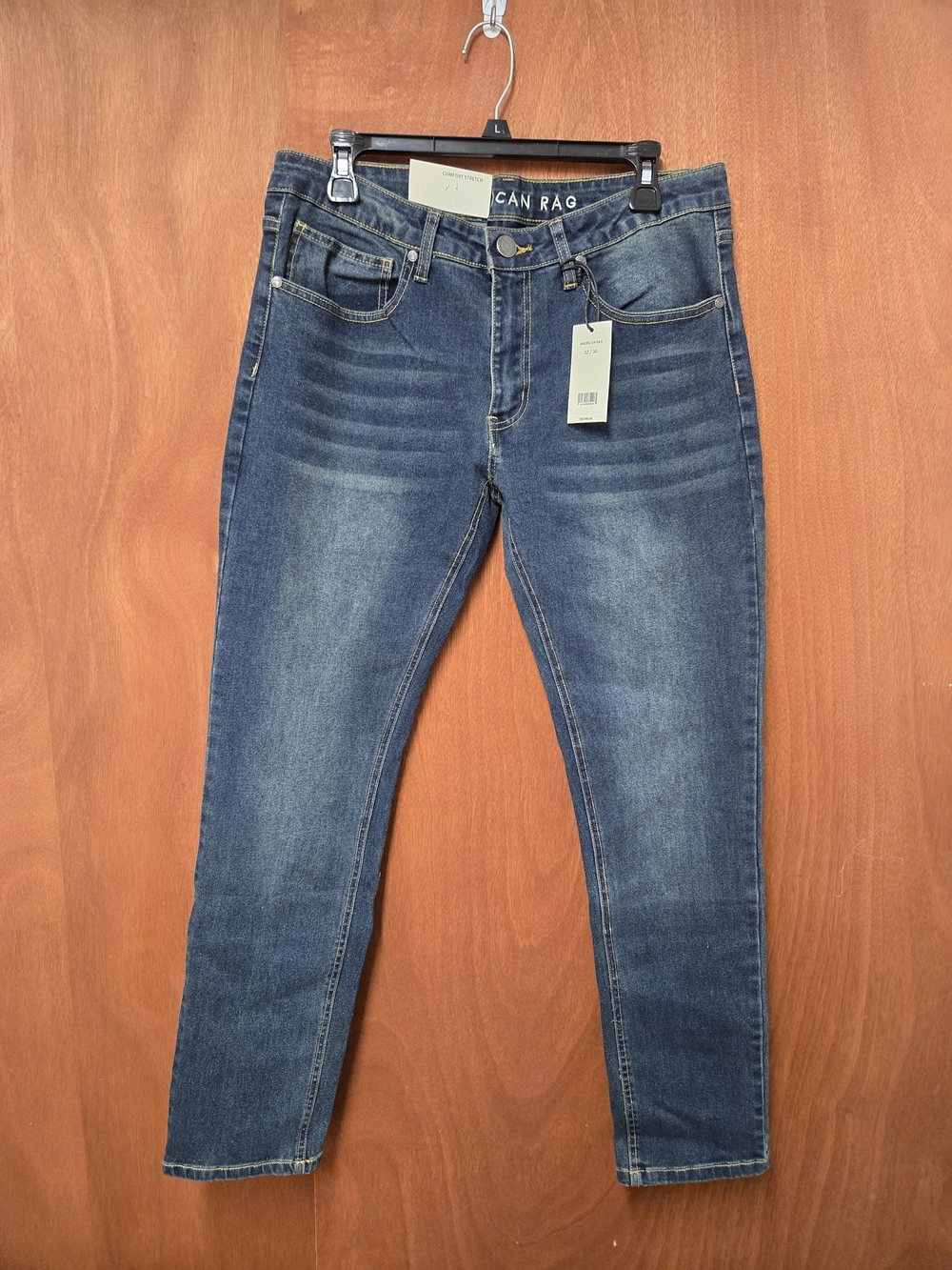 NWT 32/30 American Rag Men’s Skinny Jeans in Dark Blue Wash